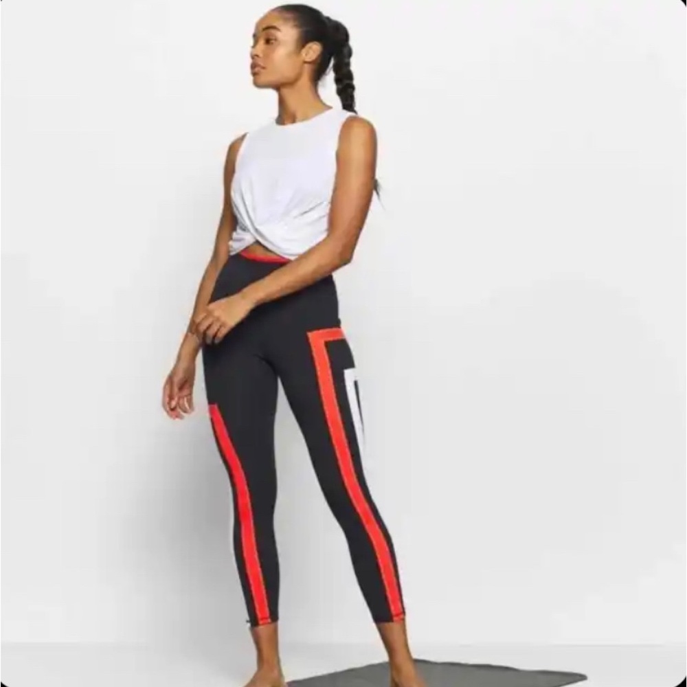 Free People movement New Heights Leggings High Waist Colorblock xs